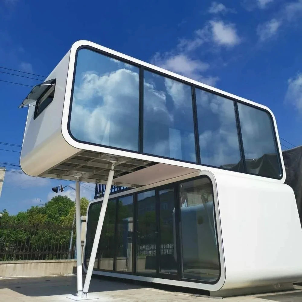 Outdoor Living Working Office Pod Apple Cabin Customized Modular Design Prefabricated Prefab House Luxury Modern Style Container