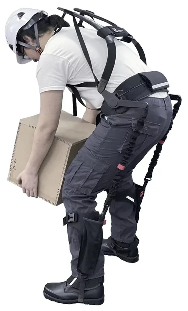 Wearable Lifting Exo Suit Work Firemen Tactical Robot Military Industrial Exoskeleton Suit Waist Shoulder Support