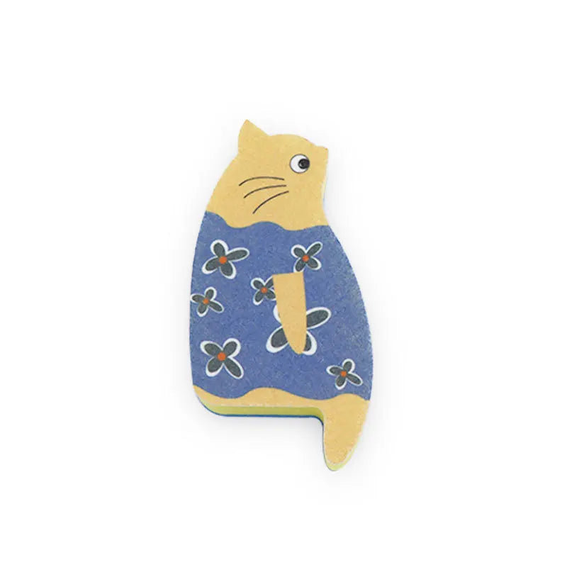 Japanese Kitchen Dishwashing Sponge Cat Cute Cartoon Dishwashing Cloth Cleaning Products Kitchen Supplies