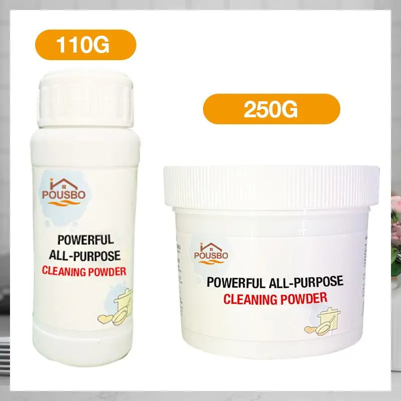 110/250g Powerful Kitchen All-purpose Powder Cleaner Agent Kitchen Strong Heavy Dirt Cleaning Agent Multifunctional Bubble Powde