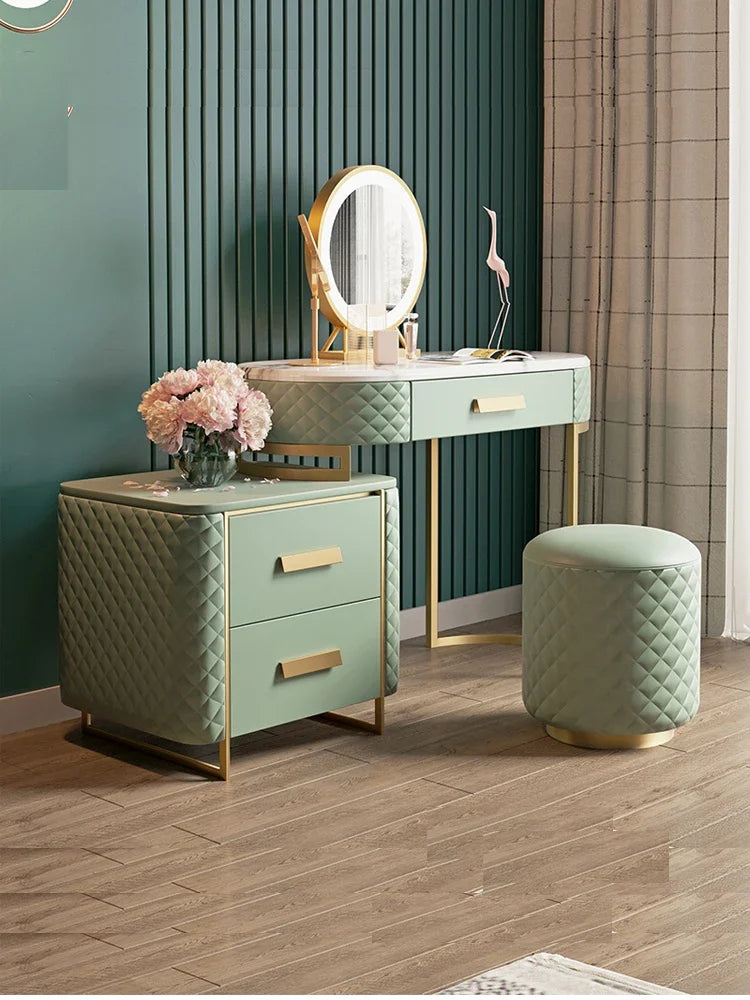 Computer Dressing Table Mirror Console Desk Drawers Make Up Table Storage Organizer Vanitys Para Maquillaje Bedroom Furniture