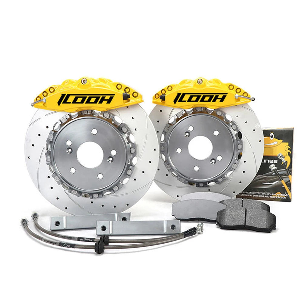 ICOOH High Performance Brake Slotted Disc Auto Brake System for Car Ford focus Jetta mk5