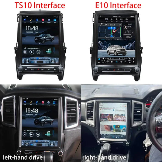 12.3inch Radio for Ford Everest Ranger Raptor 2015-2022 Car Multimedia Player with Tesla Touch Screen Android Stereo Navigation