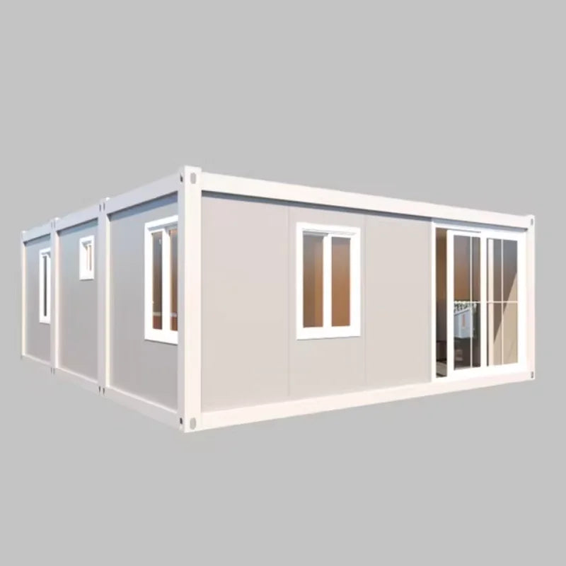 YG Portable Modular 2 Bedroom Container Homes House Wooden Cabin Prefab Flat Pack Mobile Garden Readymade Foldable Folding Hotel