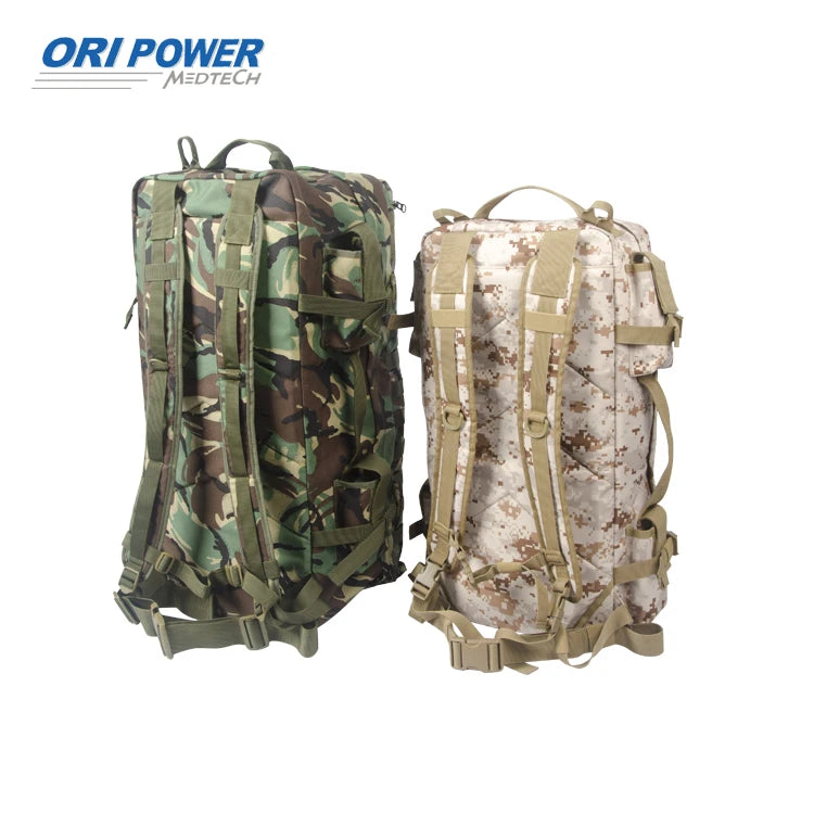 op Outdoor Survival Medical Equipment Flashlight Bag l Large Backpack with Accessories First Aid Kit