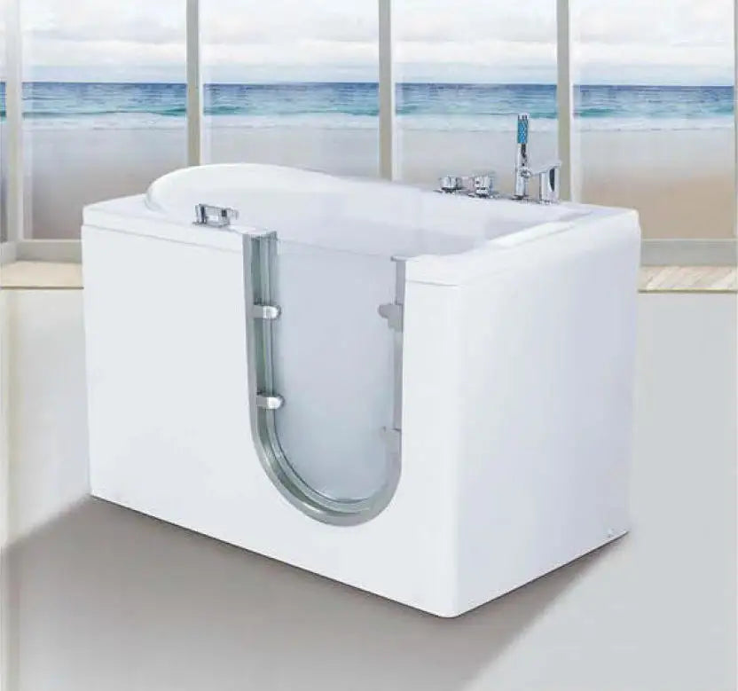 modern bathroom tubs rectangle Freestanding indoor waterfall Acrylic whirlpool bathtub Bathtubs & Whirlpools