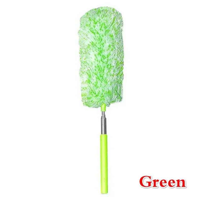 Household Cleaning Products - Electrostatic Telescopic Dust Collector Gap Brush Household Car Dust Collector Dust Cleaning Tool