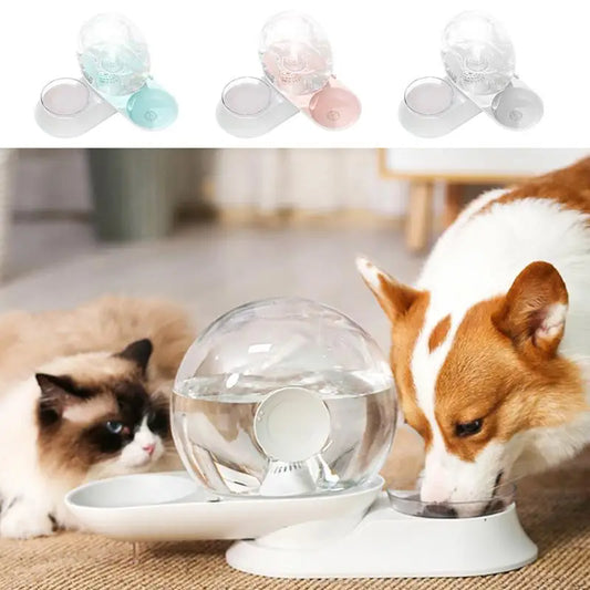 Snail shaped Automatic Drinker For dogs Cats Pets Water Dispenser Filter Large Drinking Bowl Pet supplies