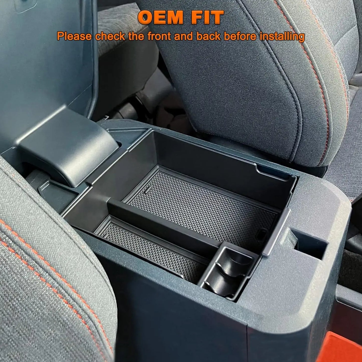 Center Console Tray For 2022 2023 2024 Ford Maverick Accessories XL XLT Lariat Pickup Truck Organizer Armrest Box Coin Container