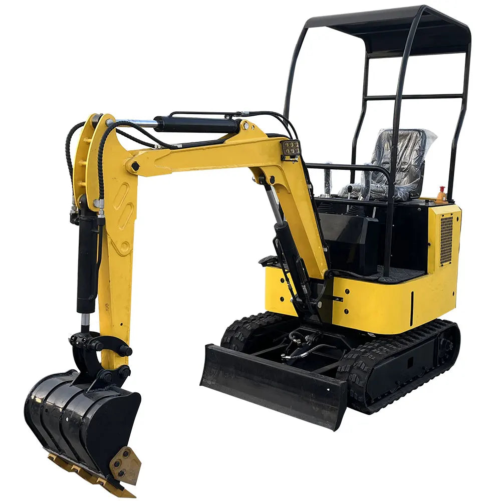 Mini hydraulic excavator home cheap excavator side swing new rural rehabilitation customized