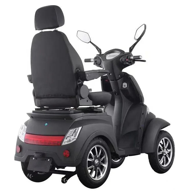 Heavy duty folding walkers four wheel electric mobility fast scooter electric 4 wheel price for elderly and disabled