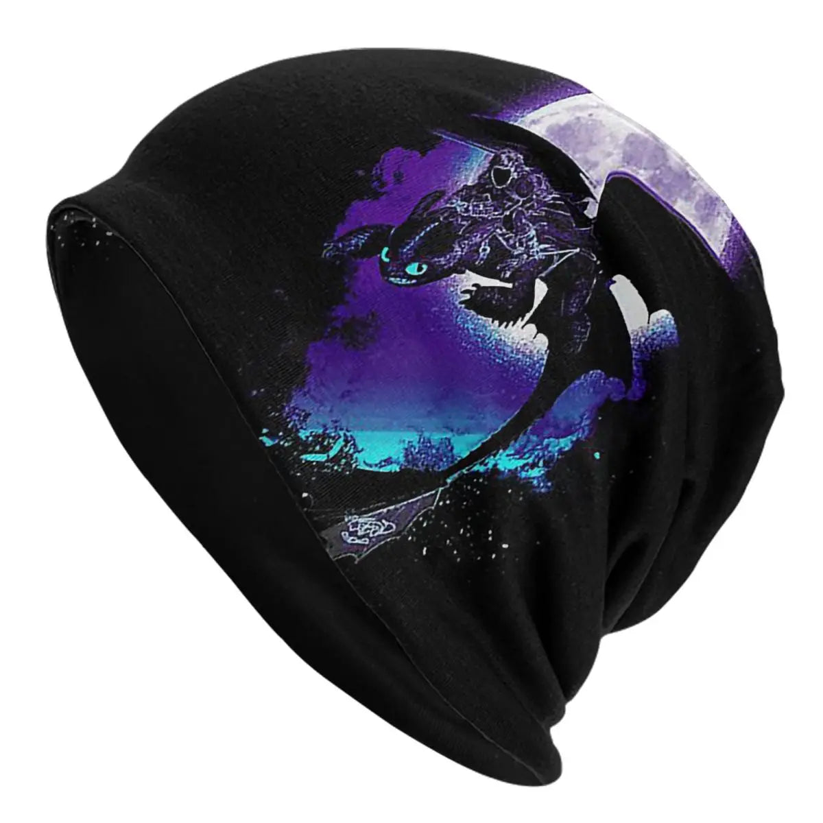 How To Train Your Dragon Warm Knitted Cap Hip Hop Bonnet Hat Autumn Winter Outdoor Beanies Hats for Men Women Adult