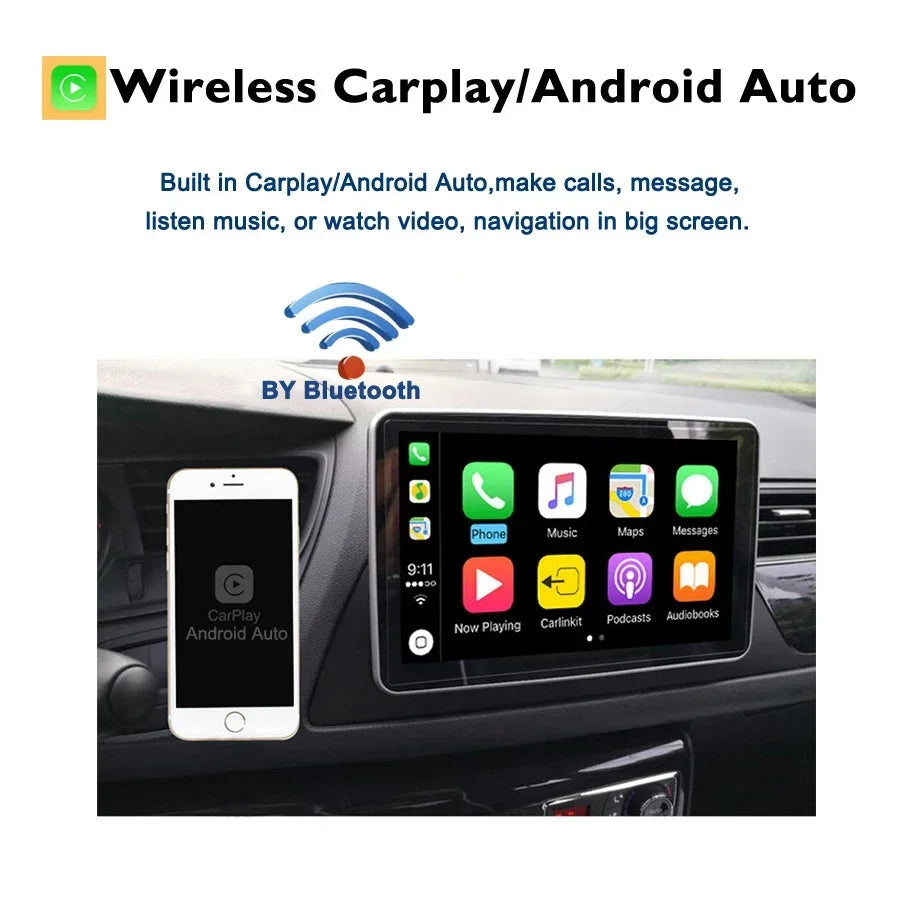 Tesla Qualcomm Carplay LTE Car DVD Player DSP Android 11.0 8G+256G LTE Bluetooth Wifi GPS map RDS Radio For Ford F150 2008-2014