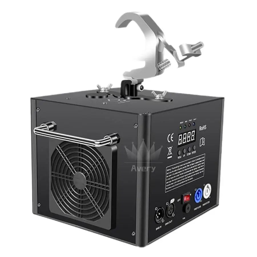 No Tax 12Pcs Hanging Upside Down Rotating Cold Spark Machine With 3PCS Flightcases  Electronic Sparkler 600w Waterfall Firework