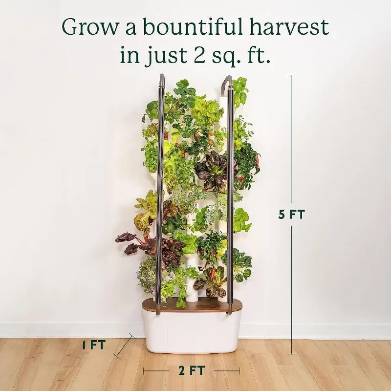 Gardyn 3.0 Hydroponics Growing System & Vertical Garden Planter | Indoor Smart Garden| Includes 30 Non-GMO Indoor Plants