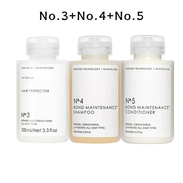 1/3/4PCS Original No.4/5/6/7 Set Hair Shampoo And Conditioner Anti-high Temperature Repair Bonding Oils Hair Nursing Hair Mask