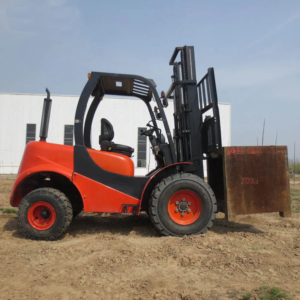 Two-Wheel Drive Rough Terrain Lift Truck All-terrain forklift Construction Site Special Handling Equipment