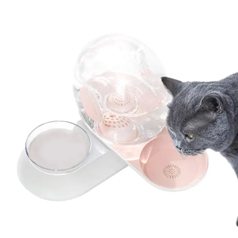 Automatic Cat Dog Water Fountain Filter Snail shaped Automatic Water Dispenser Kitten Feeder Large Drinking Bowl Indoor Pet Accessories