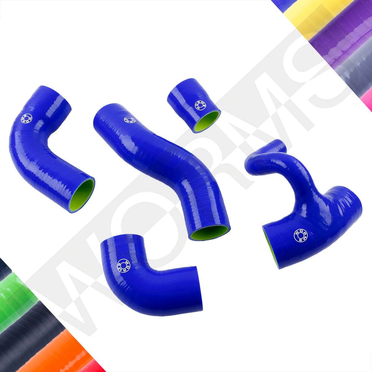 For Volvo 850 T5 T5R S70 V70 C70 T5 2.3L 1996-2000 Silicone Intercooler Turbo Boost Hose Pipe Kit 1997 1998 1999