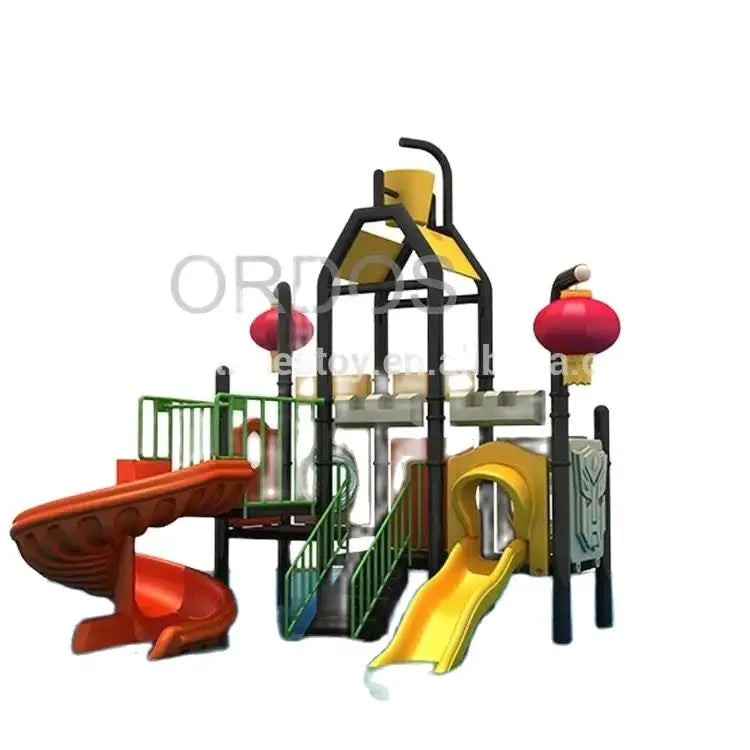 Children Pool Amusement Park Plastic Slide outdoor Water playground equipment new For Kids