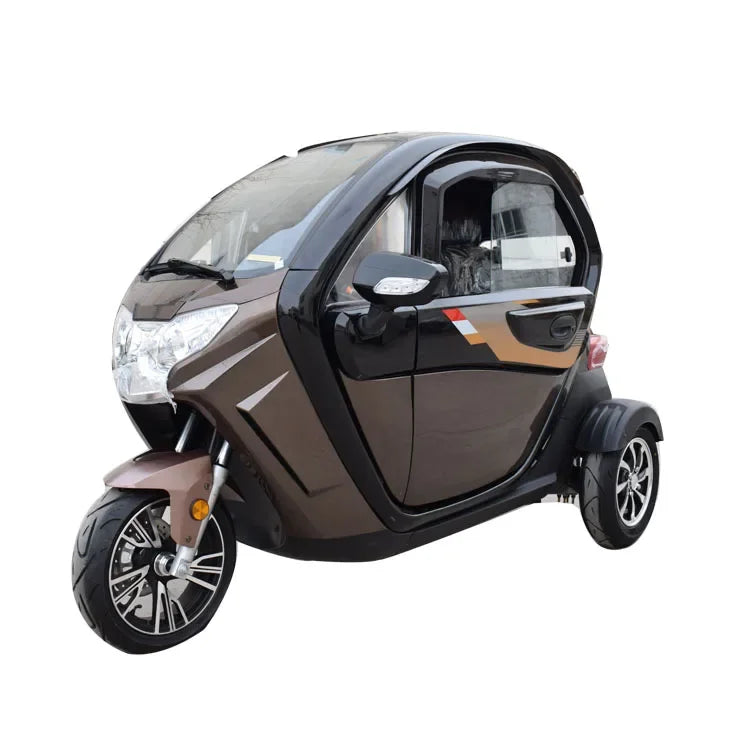 Mini electric tricycle for disabled people/ handicapped with air conditioner custom