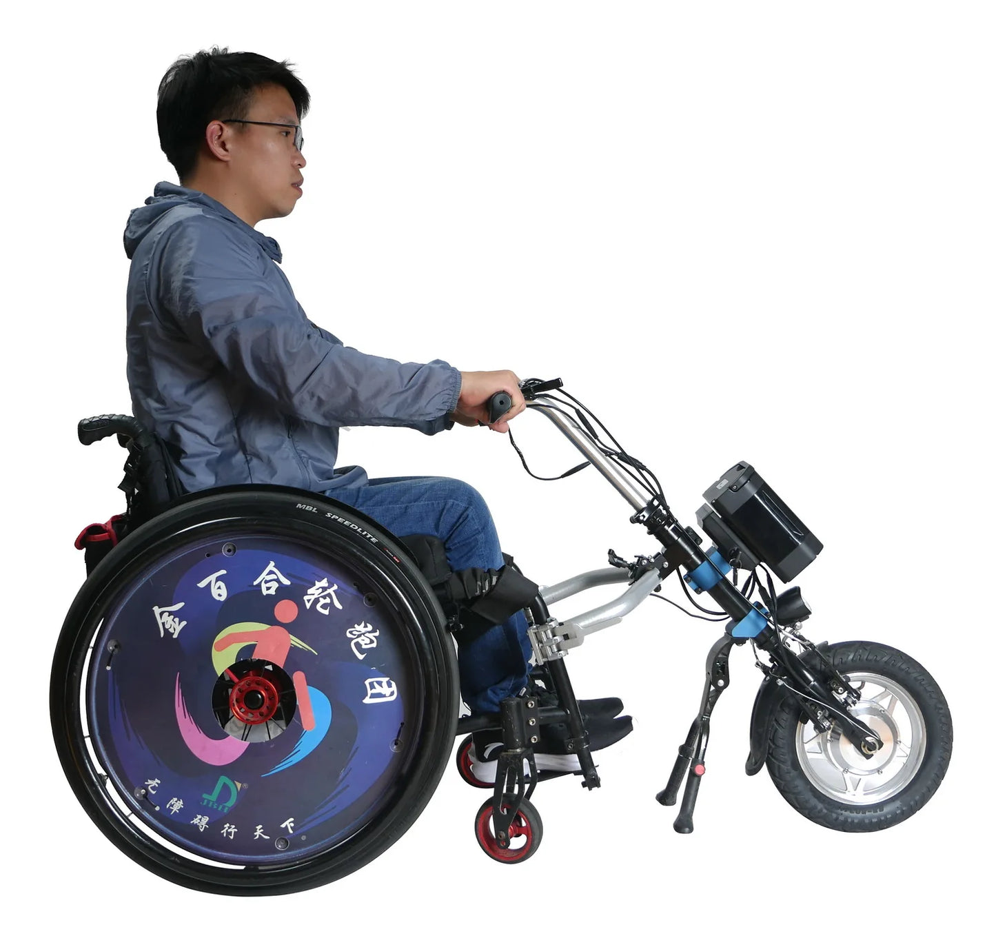 new product ideas 2024 Electric drive head trailer electric scooter bike motorcycles atvs hand cycle for disable