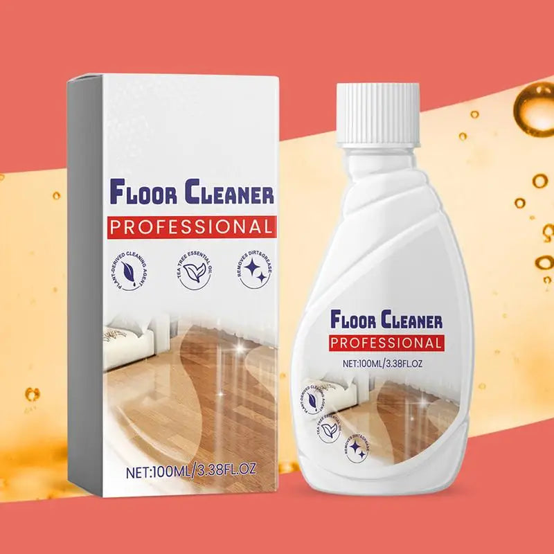 Hard Floor Cleaner Floor Polishing Liquid 100ml Household Supplies Floor Polisher Liquid All Purpose Cleaner Hardwood Floor