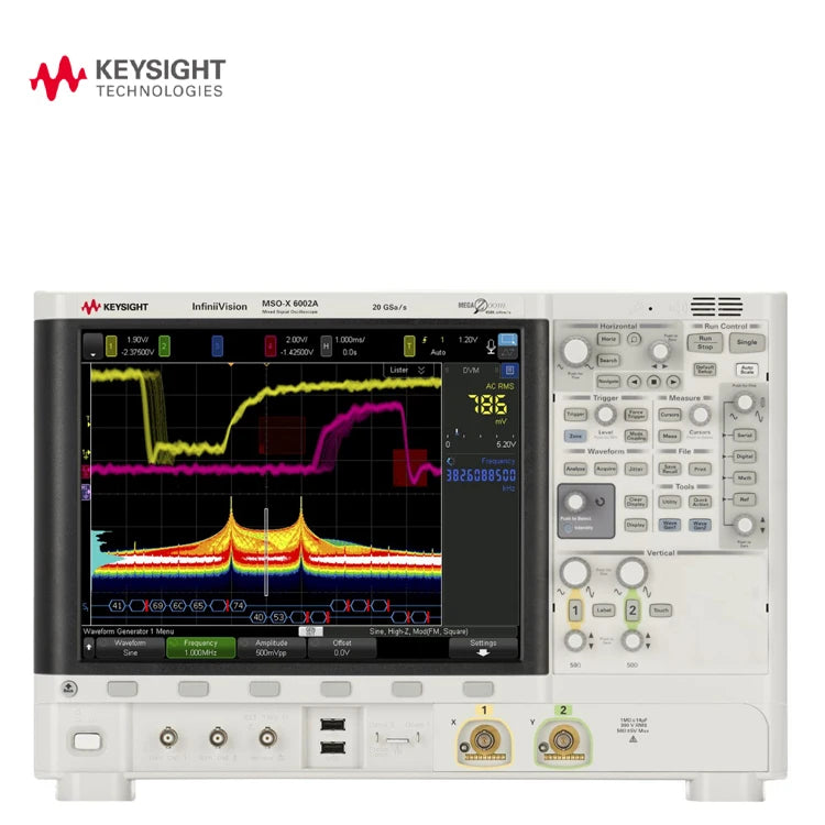 Oscilloscope MSOX6002A Mixed signal Stable performance Test Measuring instrument oscilloscope price