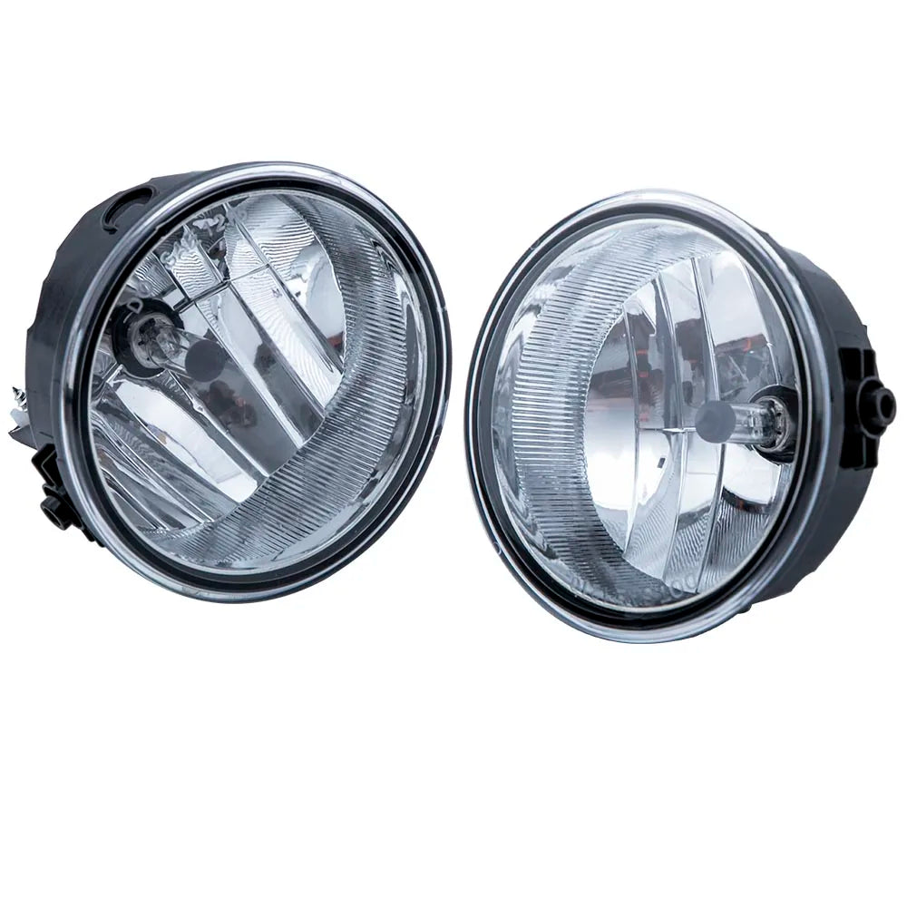 2 Pieces Left & Righ Left & Right Fog Light Bumper Lamp for Ford F-150 Platinum 2009-2010 AL3Z15201A