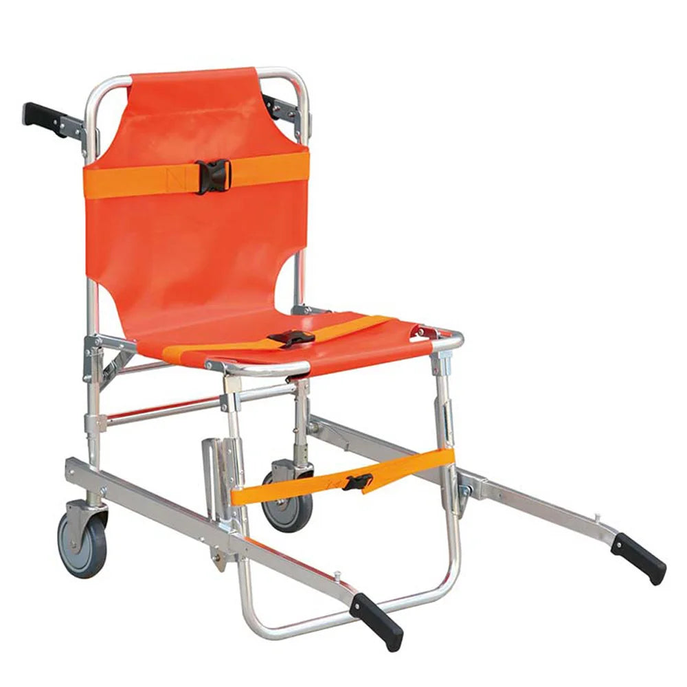 Stair Chair Medical Emergency Evacuation Lifting Climbing Wheelchair 2 wheel