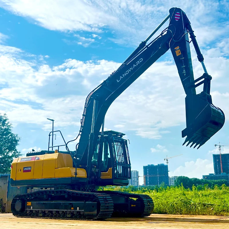 22 Tons Hydraulic Crawler Excavator Precise Digging Landward Manufacturer Agricultural Heavy Digger