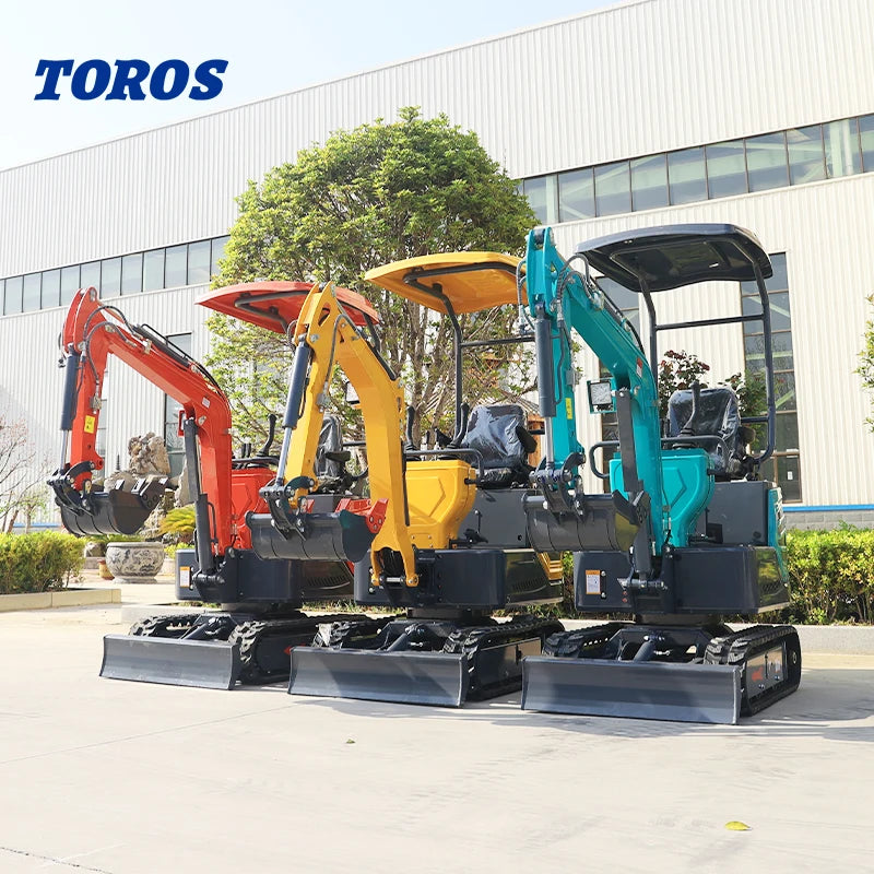 On Sales China small 1 Ton Backhoe Mini Hydraulic Crawler Excavator With Bucket Small CE ISO EPA Certification Farm Construction