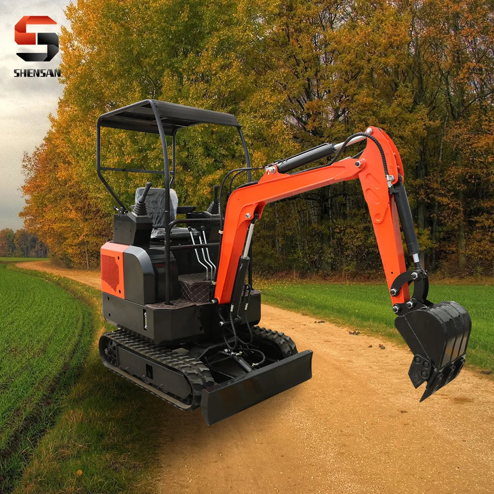 TY17 mini China excavator with track extensions to suit more terrain,home cheap packable cab,easy to operate,durable customized