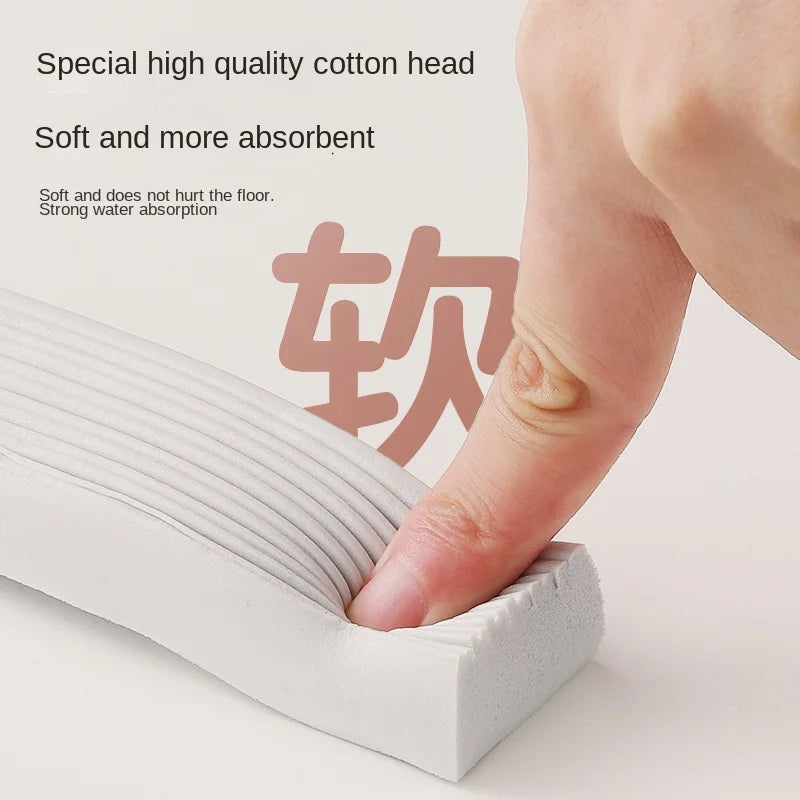 Sponge Absorbent Handheld Mini Mop Hand-Free Wash Cotton Kitchen Bathroom Toilet Wash Basin Desktop