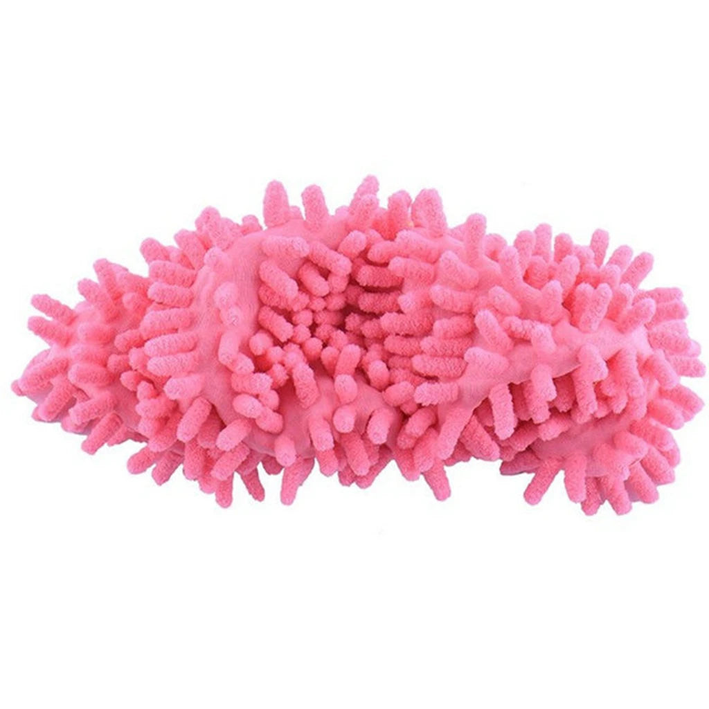 2/1PCS Microfiber Floor Dust Cleaning Slippers Cleaning Shoes Chenille Home Cloth Cleaning Shoes Cover Reusable Overshoes Mop