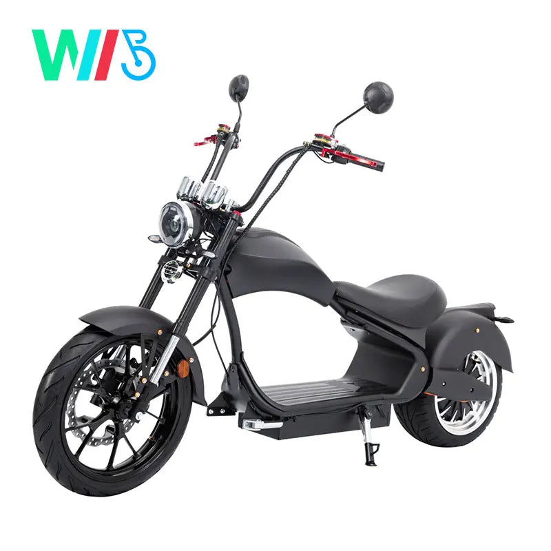 EU/US Warehouse EEC COC 60V 2000W 4000W Chopper Electric Scooters Motorcycle Fat Tyres Citycoco Mopped Wide Wheel E Bike Scooter