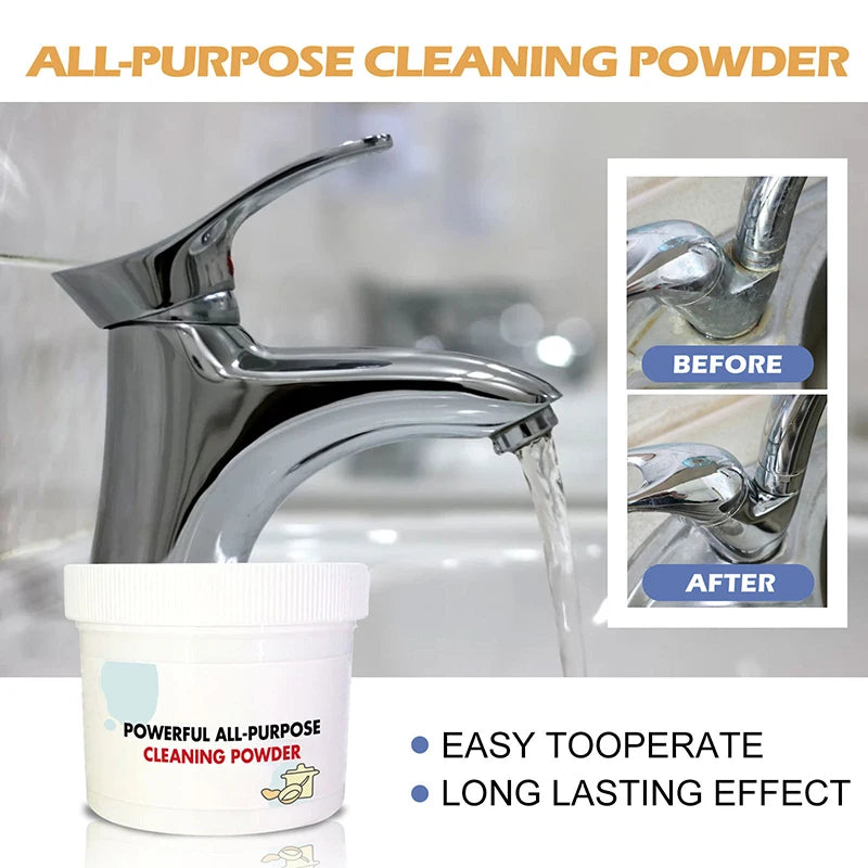 110/250g Powerful All-purpose Powder Cleaner Agent Effective Remove Kitchen Heavy Dirt Clean Agent Multifunctional Bubble Powde