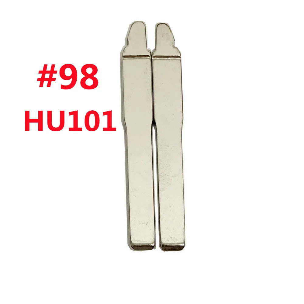 10pcs HU101 FO21 FO38 Car Remote KD Key Blade for Ford Fusion Focus Mondeo Fiesta Galaxy Blank #19 38 90 KD Blade 91 98 NO.109