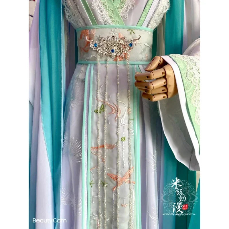 Tian Guan Ci Fu Shi Qingxuan Anime Cosplay Costume Heaven Official's Blessing Ancient Costume Men Women' Chinese Hanfu Full Set