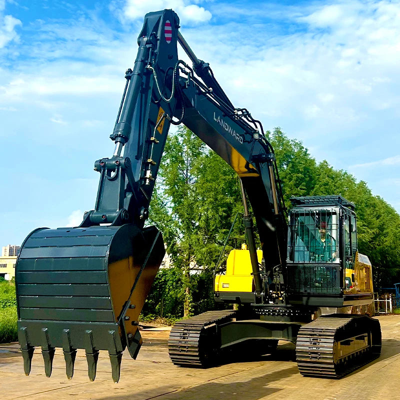 22 Tons Hydraulic Crawler Excavator Precise Digging Landward Manufacturer Agricultural Heavy Digger