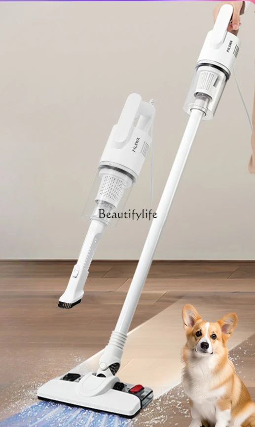 Large Suction Household Small Washing, Mopping and Suction All-in-One Machine High-Power Ultra-Quiet Strong Mites Instrument