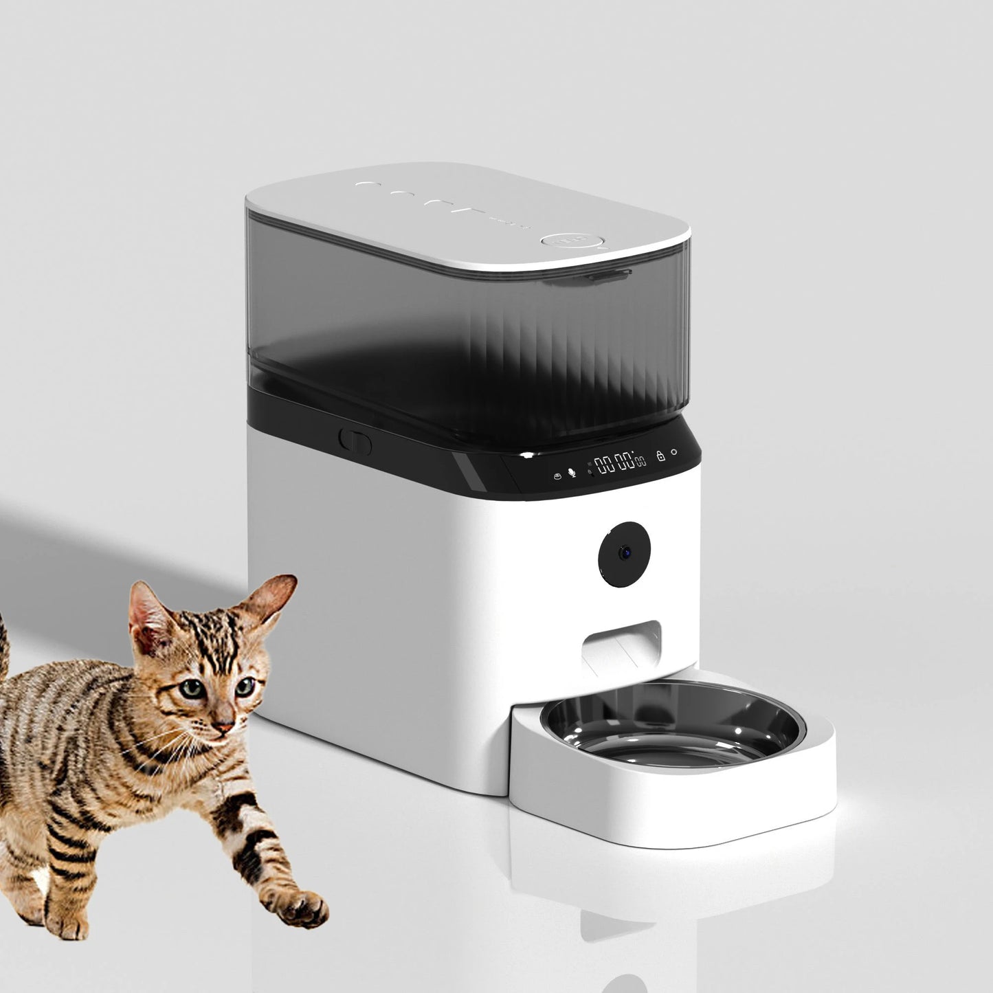 Smart Automatic Pet Feeder Food Dispenser Cat Food Bowl dog bottle water