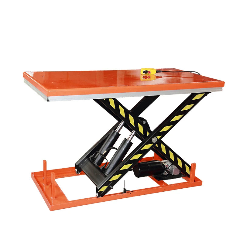 High Performance  Wheeled Portable Flexible Hydraulic Work Table for Constructions