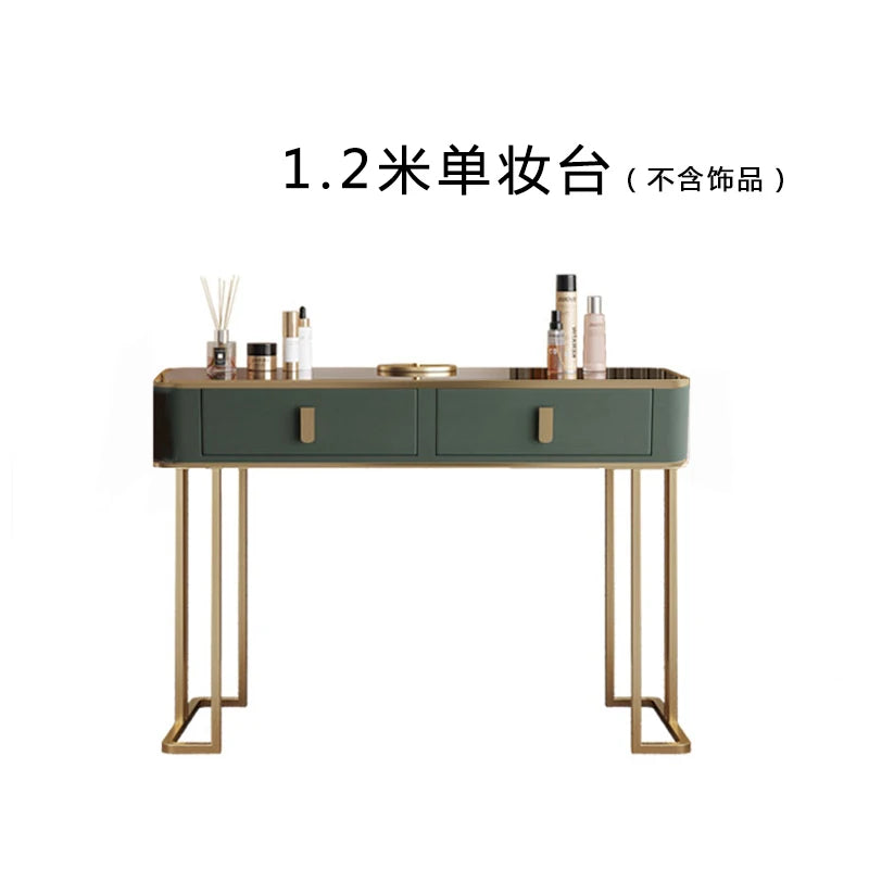 Ornaments Luxury Dressing Table Nordic Vanity Apartment Chairs Organizer Dressers Cabinet Container Storage Tocador Decoration