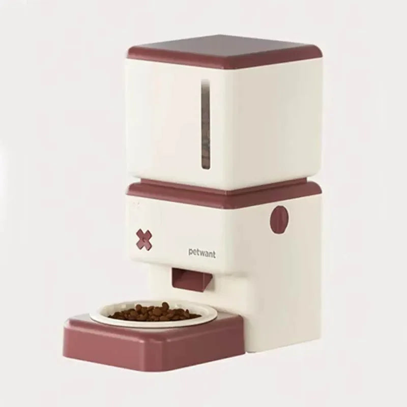 Automatic Pet Feeder Water Dispenser Cat Dog Food Dispenser App Smart Remote Control Regular Meal Cats Bowl Pet Products