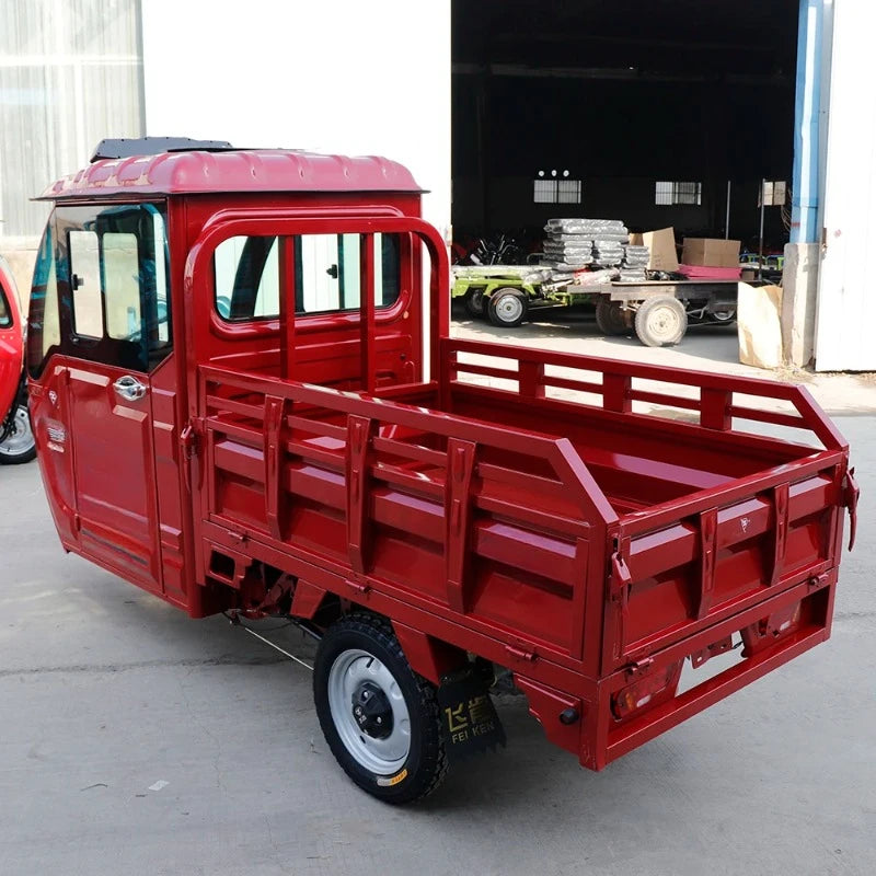 Hot Sale New Express Vehicle 1200W New Energy Closed Cabin Electric Cargo Trike Electric Freight Truck