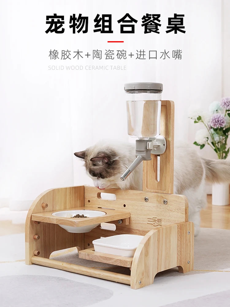 automatic hanging feeding bowl, water bottle, pet supplies