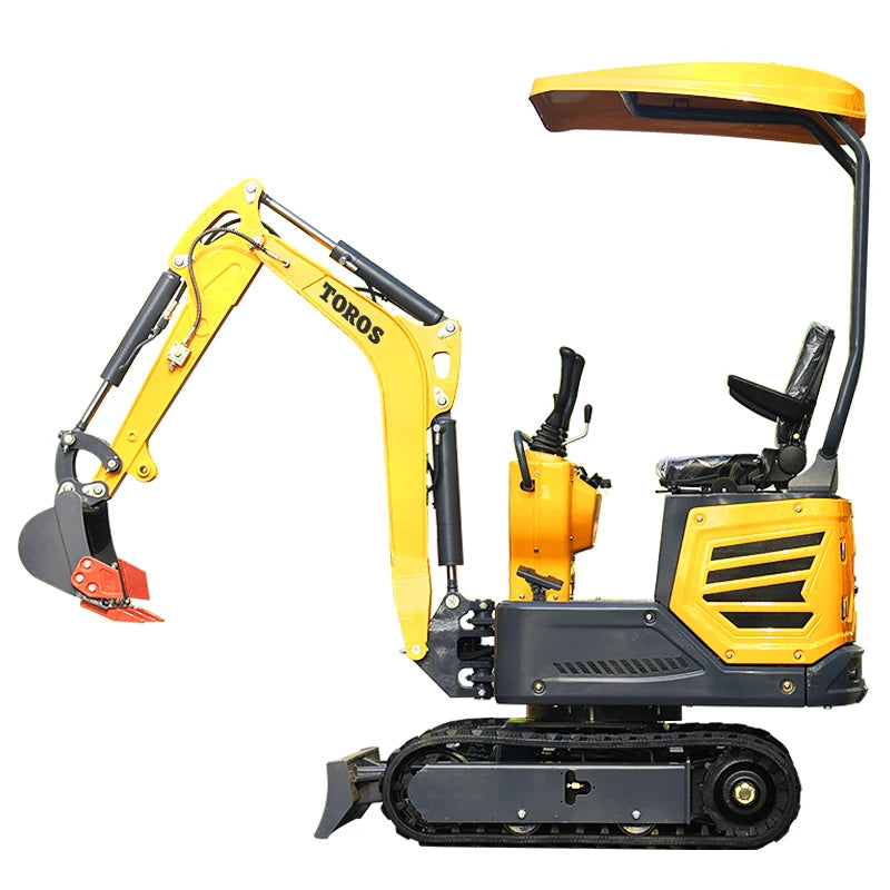 On Sales China small 1 Ton Backhoe Mini Hydraulic Crawler Excavator With Bucket Small CE ISO EPA Certification Farm Construction