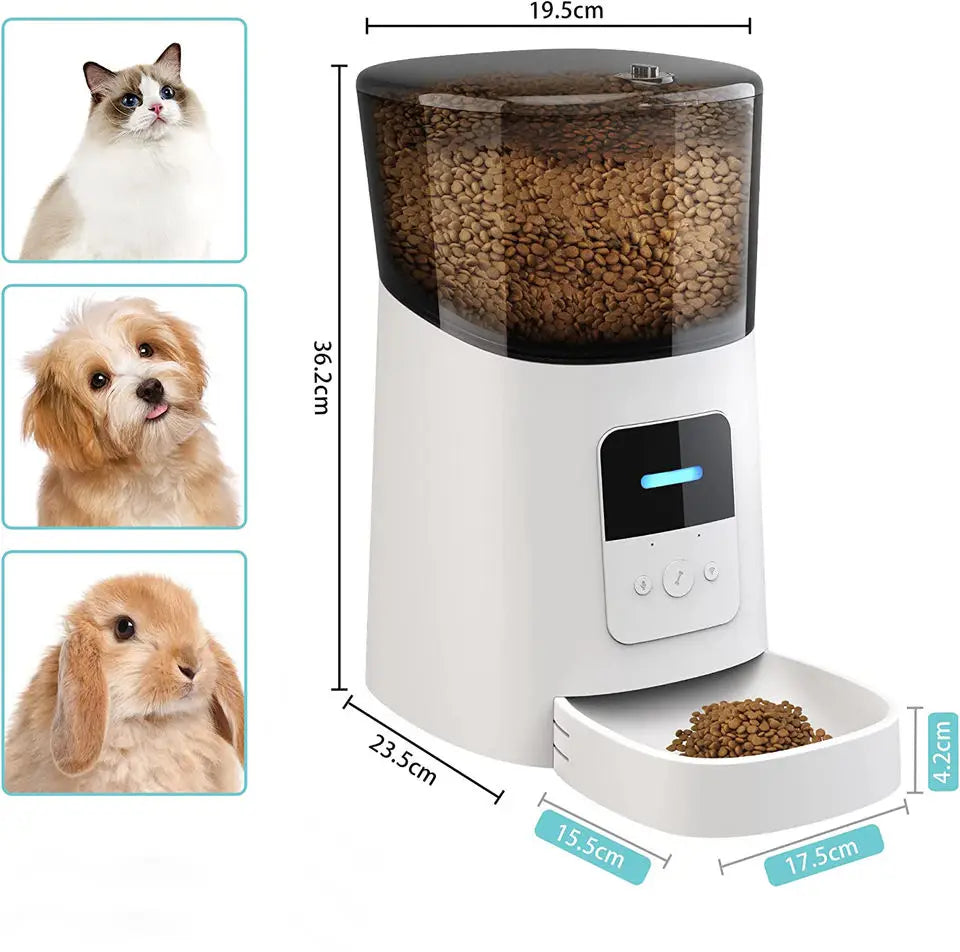 Automatic Feeder and Watering Device,food Storage Water Fountain Dog Food Storage