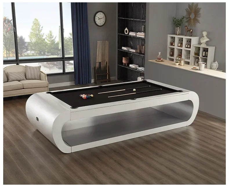 High-grade solid wood household standard pool table billiard table multifunctional triad custom adult light the luxury of modern